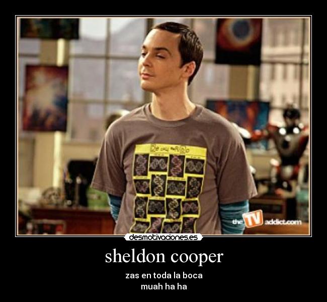 sheldon cooper -
