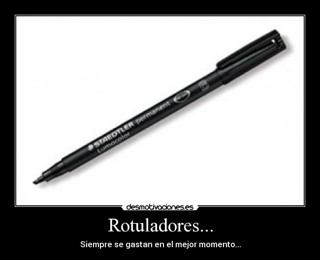 Rotuladores... -