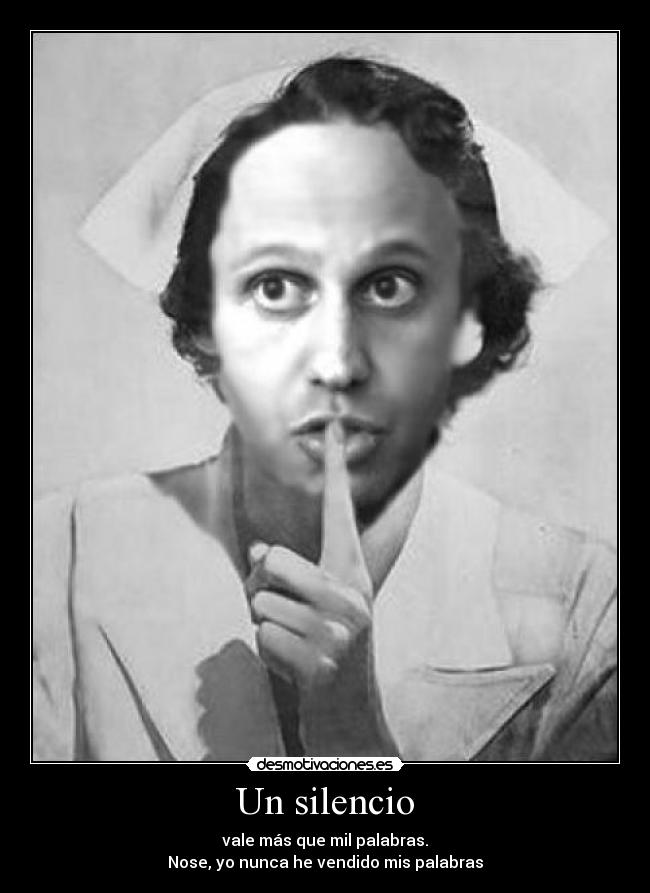 carteles silencio silencio desmotivaciones