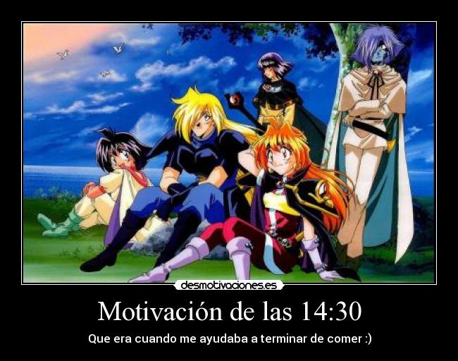 Motivación de las 14:30 -
