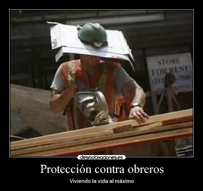 Protección contra obreros -