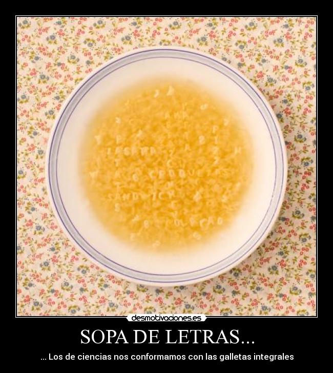 SOPA DE LETRAS... - 