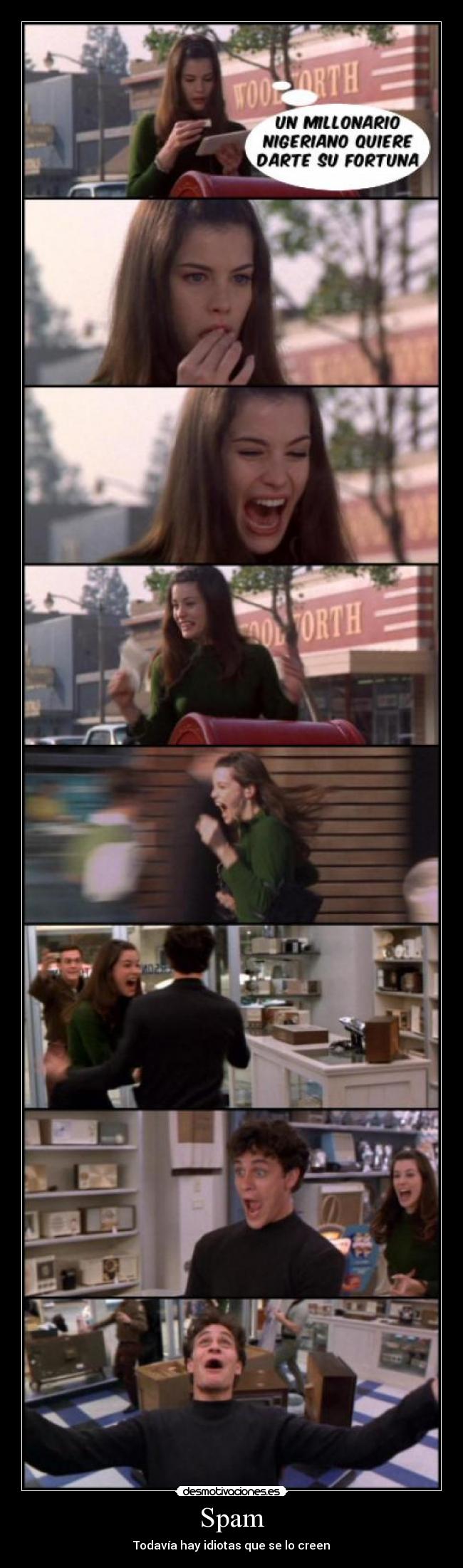Spam - Todavía hay idiotas que se lo creen