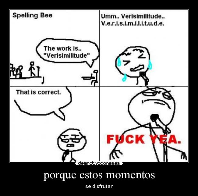 porque estos momentos - 