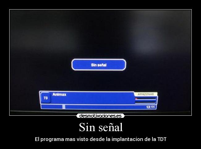 Sin señal -