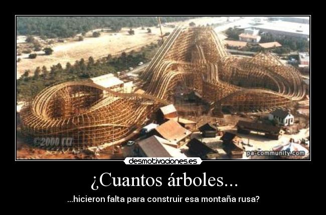 ¿Cuantos árboles... -