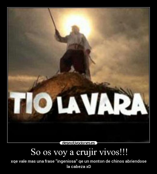 carteles tio vara desmotivaciones