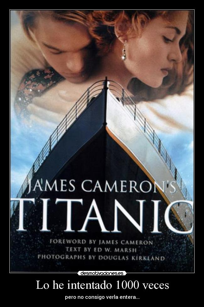 Lo he intentado 1000 veces - pero no consigo verla entera...