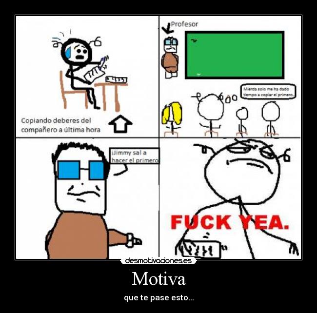 carteles fuck yeah escuela instituto desmotivaciones