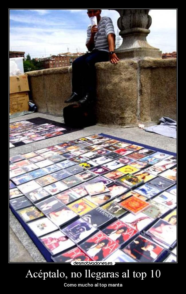 carteles top top manta desmotivaciones