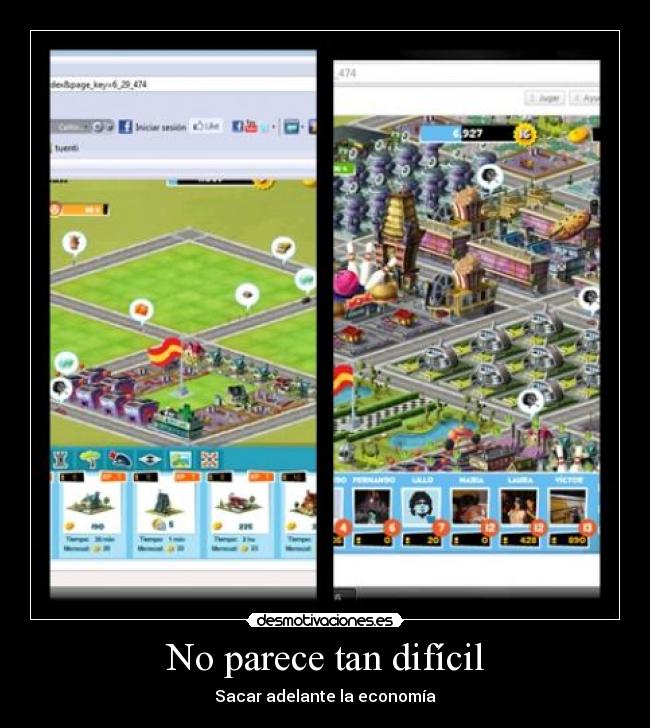 No parece tan difícil - Sacar adelante la economía