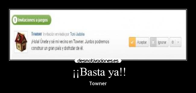 ¡¡Basta ya!! - 