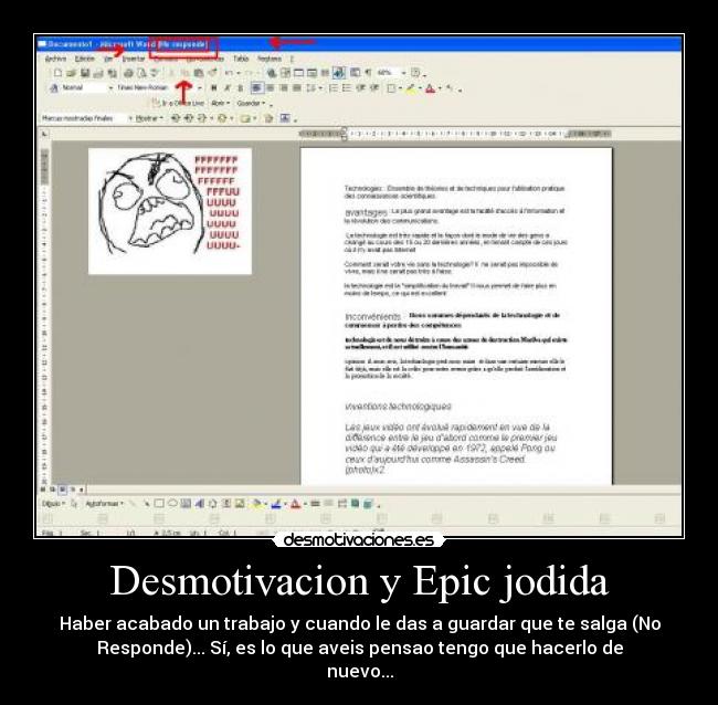 Desmotivacion y Epic jodida - 