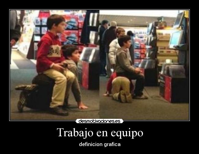 Trabajo en equipo - definicion grafica