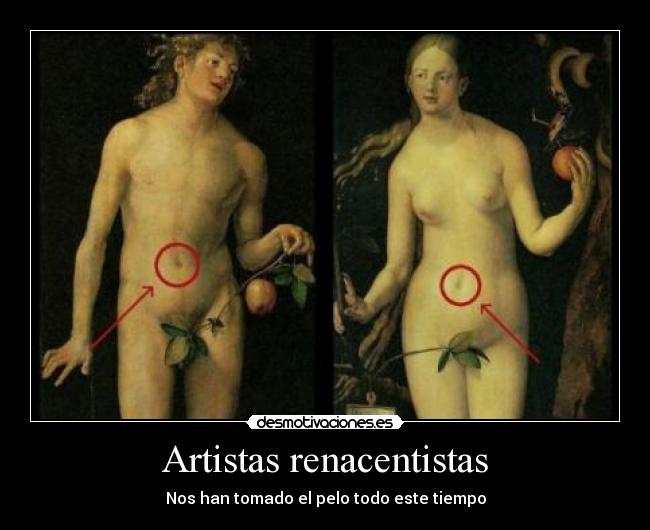 Artistas renacentistas - Nos han tomado el pelo todo este tiempo