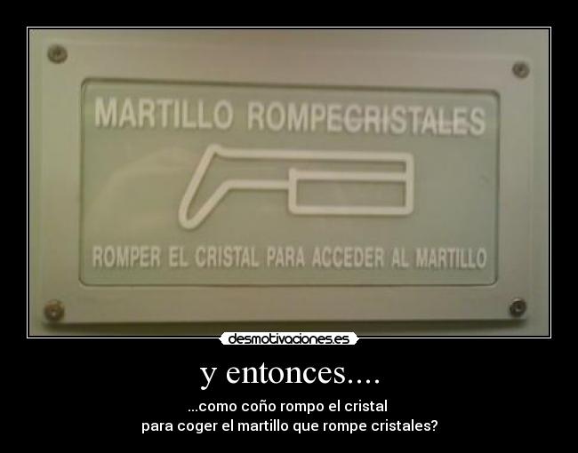 carteles cristales desmotivaciones