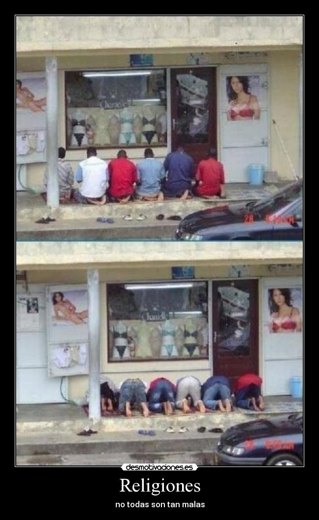 Religiones - no todas son tan malas
