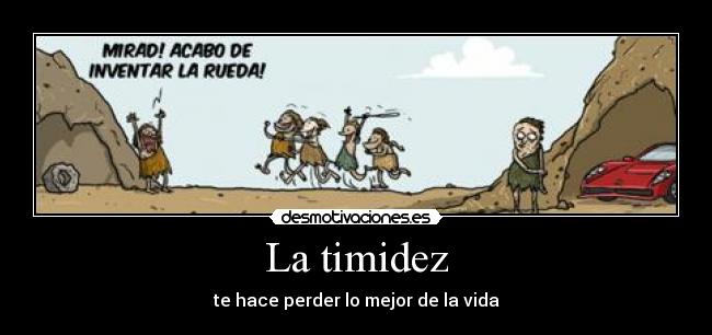 La timidez -