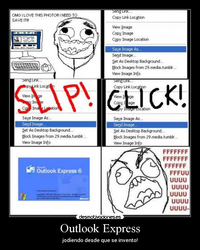 Outlook Express - jodiendo desde que se invento!