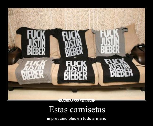 Estas camisetas - 