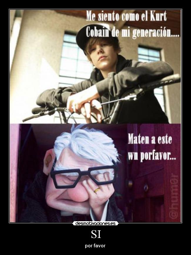 carteles justin beber desmotivaciones