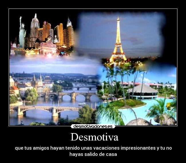 carteles viajes desmotivaciones