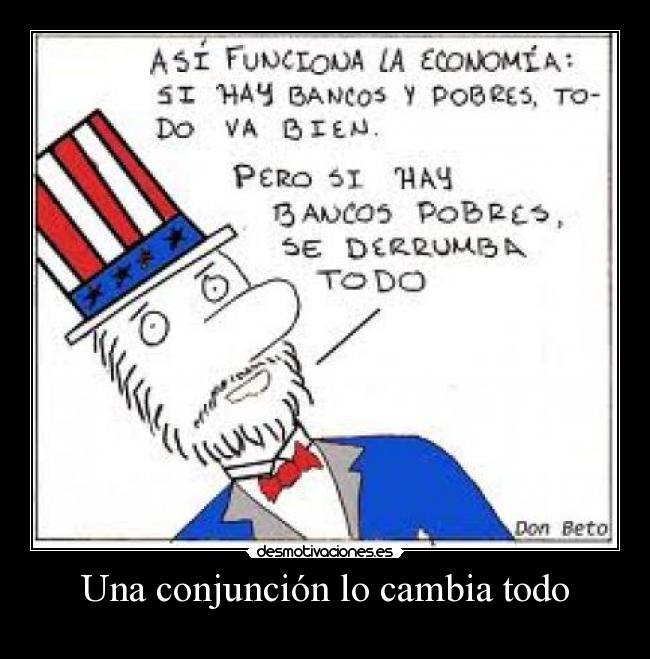 Una conjunción lo cambia todo - 