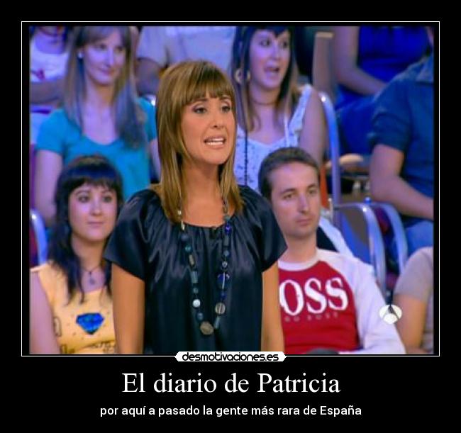 carteles diario patricio espana gente rara desmotivaciones