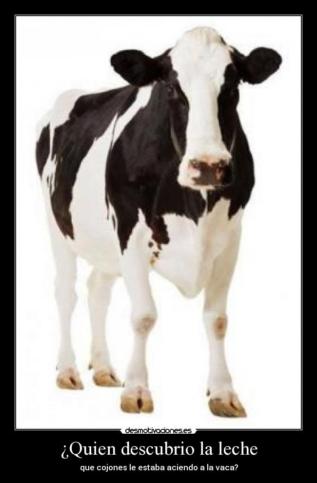 ¿Quien descubrio la leche -