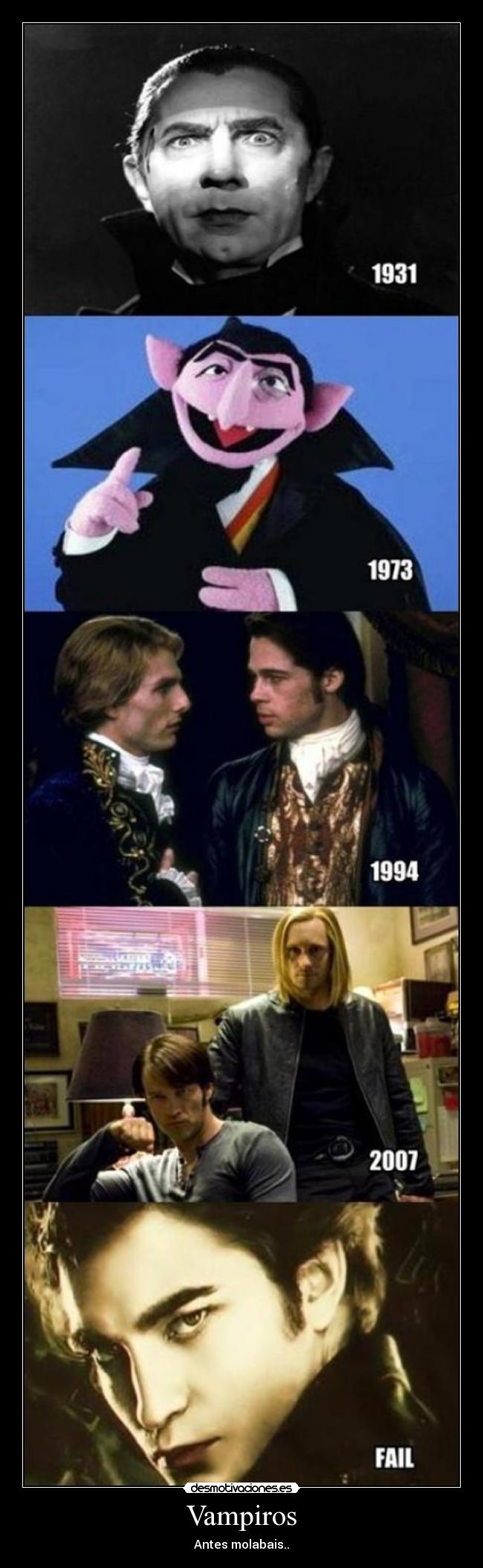 Vampiros - Antes molabais..