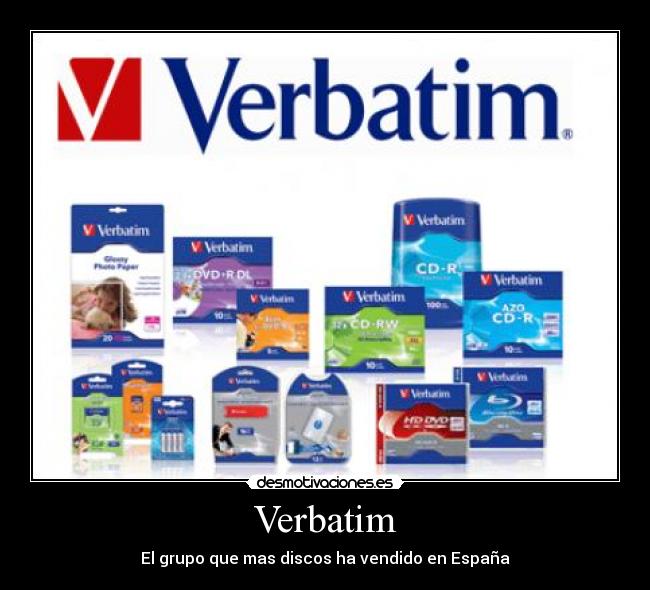 Verbatim - El grupo que mas discos ha vendido en España