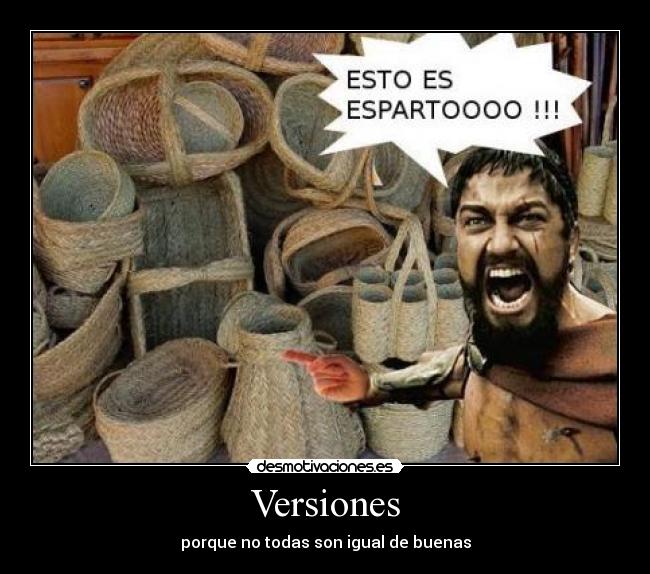 Versiones - 