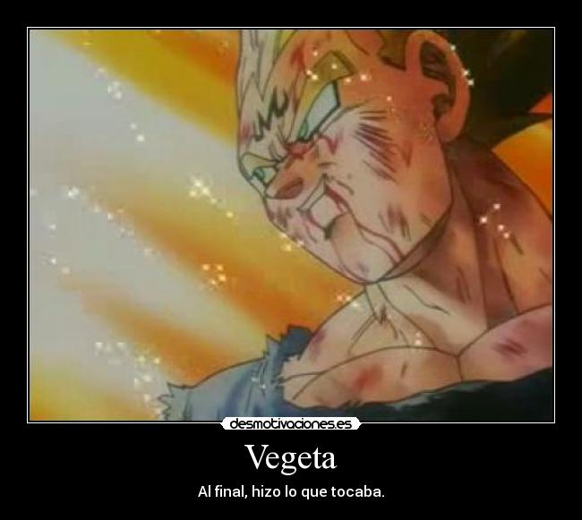 carteles vegeta dragon ball desmotivaciones