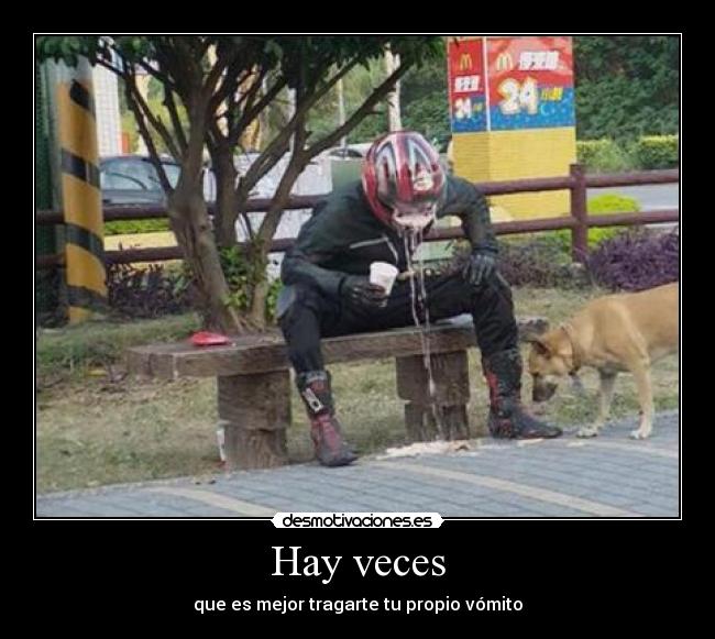 Hay veces -
