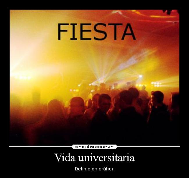 Vida universitaria - Definición gráfica