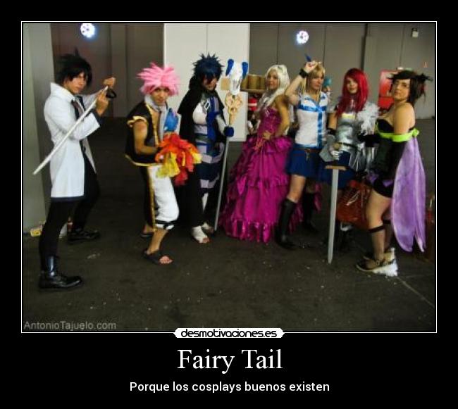 Fairy Tail - Porque los cosplays buenos existen