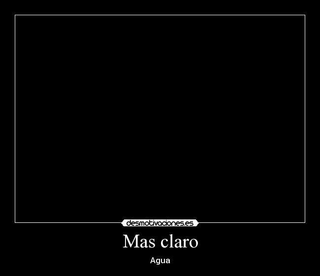 Mas claro - Agua