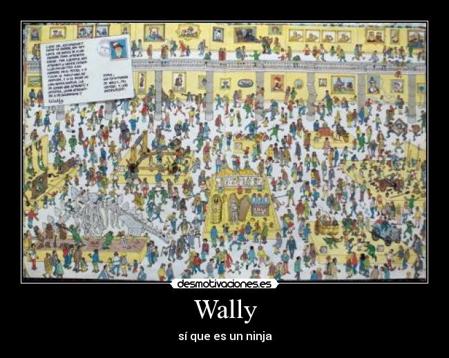 Wally - sí que es un ninja