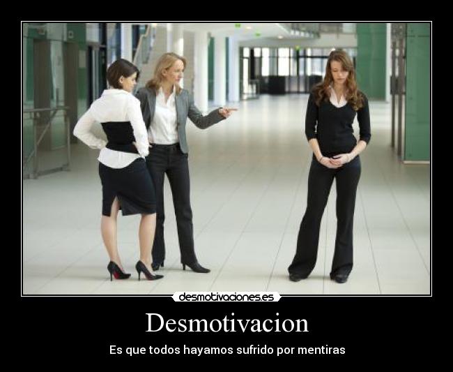 Desmotivacion -