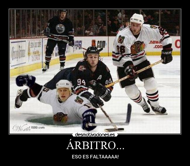 ÁRBITRO... - ESO ES FALTAAAAA!