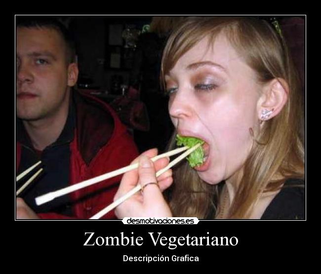 Zombie Vegetariano - Descripción Grafica