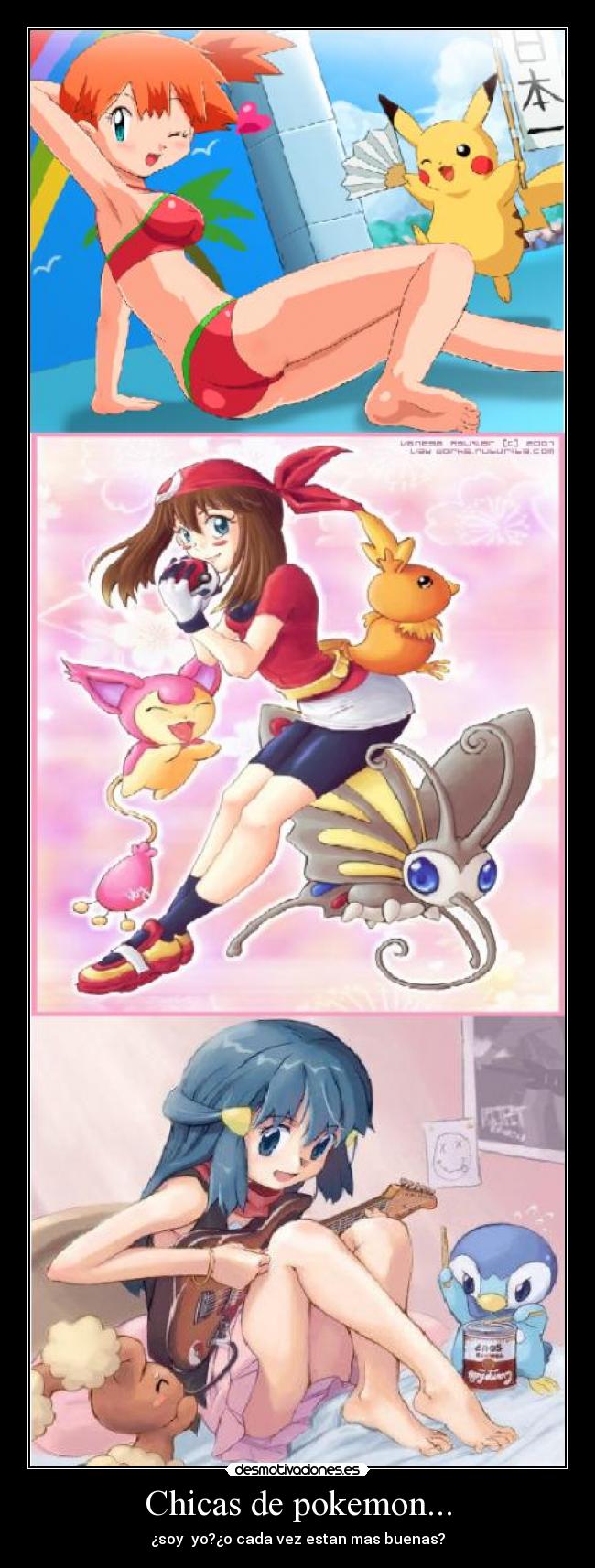 Chicas de pokemon... -