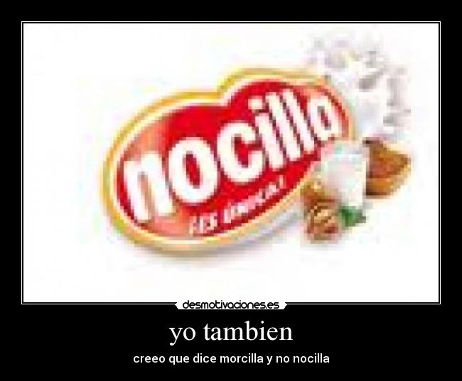 yo tambien -
