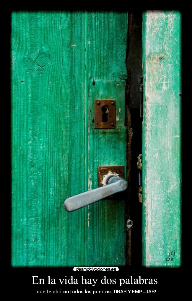 En la vida hay dos palabras  - 