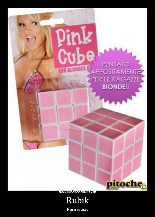 Rubik - Para rubias