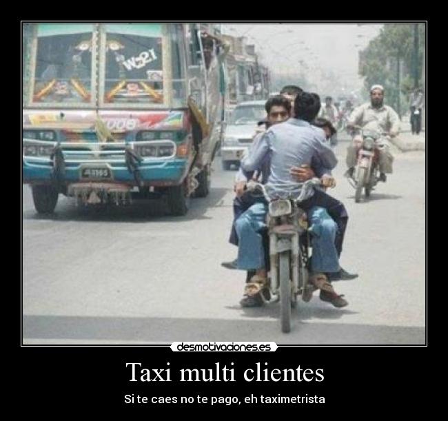 Taxi multi clientes -