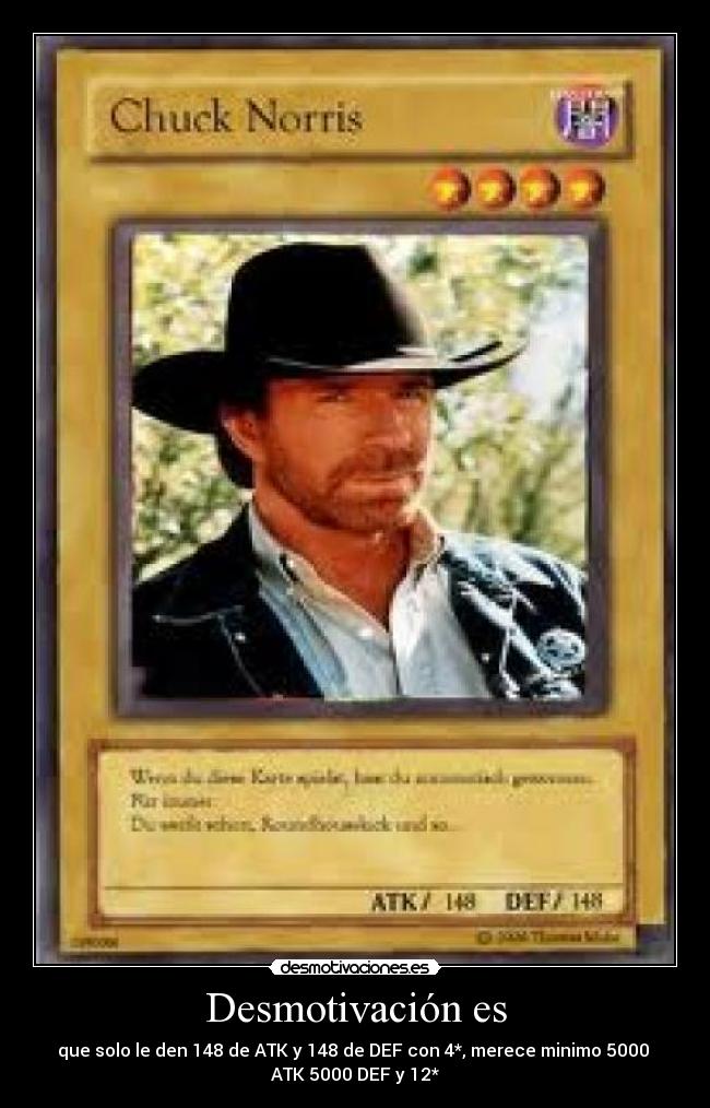 carteles chuck norris desmotivacion ataque defensa atk def desmotivaciones