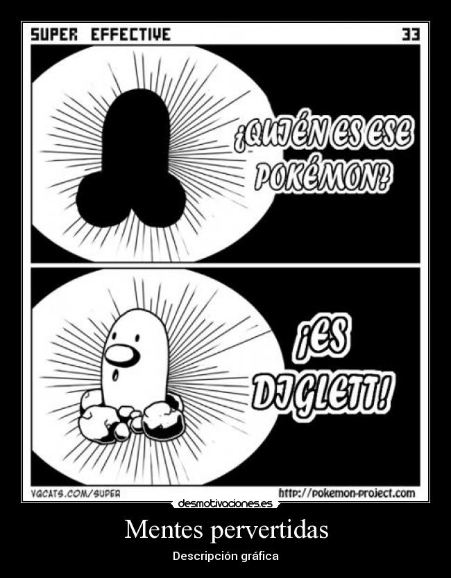 Mentes pervertidas - Descripción gráfica