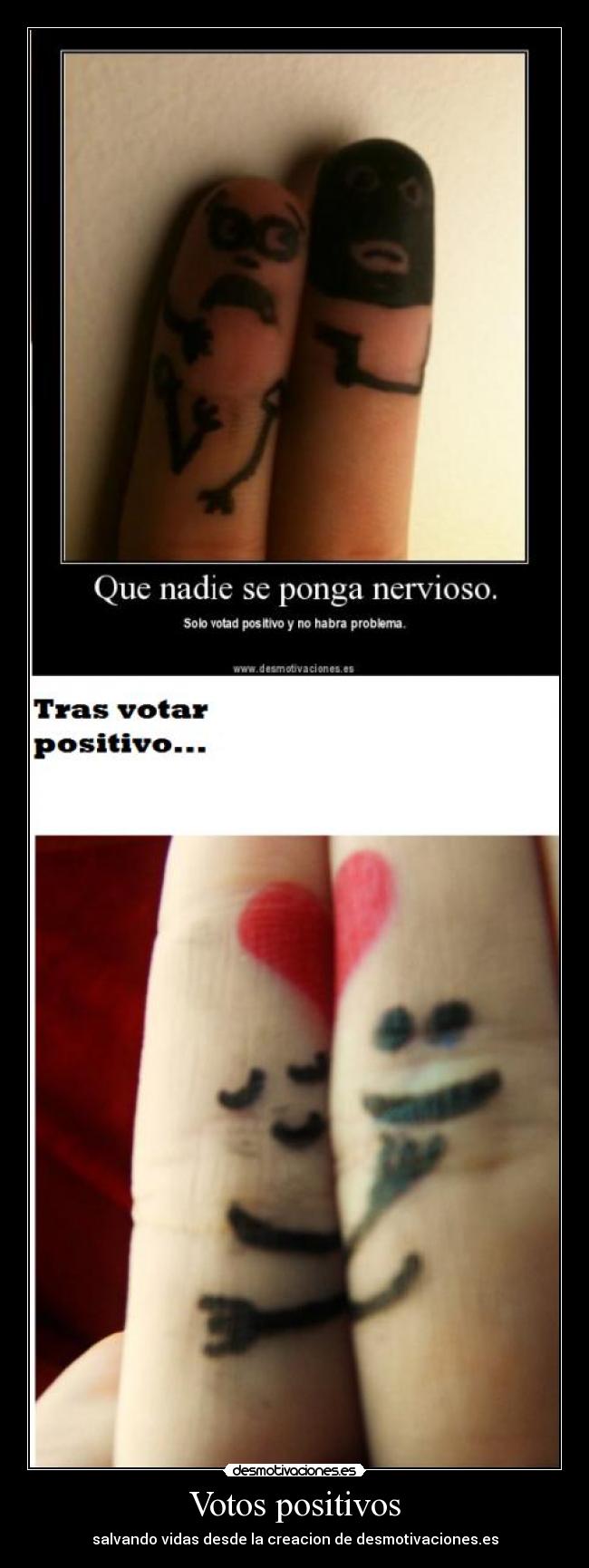 Votos positivos - 