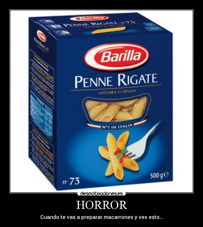carteles macarrones barilla pene desmotivacion desmotivaciones